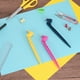 thumbnail image 5 of Cortador de Pluma Rotatorio de 360 Grados Uxcell, 3 Piezas Herramienta de Corte de Manualidades con Cabeza de Cortador, Amarillo, Azul, Rojo Rosa, 5 of 5