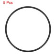 thumbnail image 2 of Unique Bargains O-Rings Nitrile Rubber 125.2mm x 130mm x 2.4mm Seal Rings Sealing Gasket 5pcs, 2 of 3