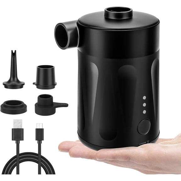 Electric Air Pump 20PSI High Pressure Pump for Inflatable, Mattress, Paddle Board, Boat, Kayak, Ball