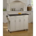 thumbnail image 3 of Homestyles Create-a-Cart Chariot de Cuisine Roulant en Bois, Blanc Cassé, 3 of 19