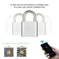 thumbnail image 4 of Yeacher BT Smart Keyless Lock Waterproof APP Unlock Anti-Theft Padlock Door Luggage Case Locker Lock, 4 of 8