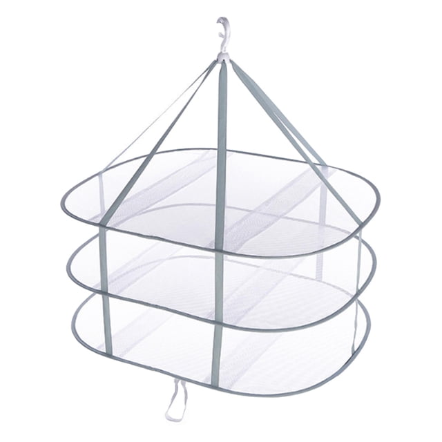 Tendedero para suéteres, plegable, portátil, ahorra espacio, apilable, tendedero. L