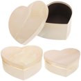 thumbnail image 1 of Caja de regalo con forma de corazón de mármol para San Valentín (3 unidades): elegante caja de regalo con flores y un diseño geométrico único, 1 of 7