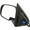 thumbnail image 4 of For Chevy Silverado 1500 HD Classic/Silverado 2500 HD Classic 2007 Door Mirror Driver Side | Power Glass | Heated | Manual Folding | Painted Cover | Standard | Replacement For GM1320295 | 19120037, 4 of 6