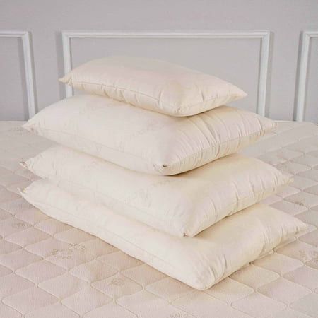 Bio Sleep Concept All Organic Cotton Cover And Wool Filled Pillow