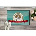 thumbnail image 2 of Caroline's Treasures BB1549JMAT Beagle Merry Christmas Door Mat, Indoor Rug or Outdoor Welcome Mat 24x36 Doormat , 36"L, 2 of 4