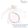 thumbnail image 3 of Parcelona French Spacer Brown Tortoise Shell Celluloid Acetate Flexible Headband for Girls, 3 of 4