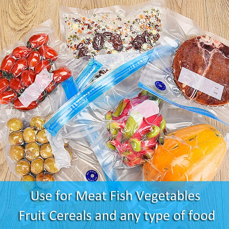 Food saver zip lock bags reusable hotsell