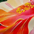 thumbnail image 4 of Manfei Boho Flowers Shower Curtain 72Wx72L,Hawaiian Tropical Botanical Bathroom Curtain, 4 of 6