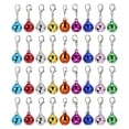 thumbnail image 1 of OULII 45Pcs Pet Bell Pendant Set in Assorted Colors for Dog Collars Cat Collars Enhancing Visibility Outdoors, 1 of 8