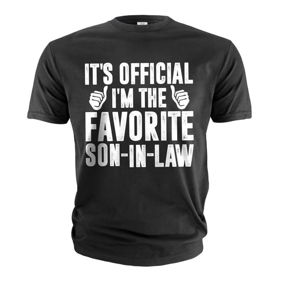 Men's Funny Favorite son-in-law T-shirt Son In Law gifts sarcastic humorous Gift from mother in law