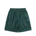 thumbnail image 4 of Styesk Mens Shorts Men Solid Color Casual Fashion Loose Drawstring Pockets Exercise Beach Shorts Pants, 4 of 6