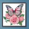 thumbnail image 1 of 5D DIY parcial especial en forma de taladro diamante pintura mariposa decoración del hogar FLhrweasw Nuevo, 1 of 9
