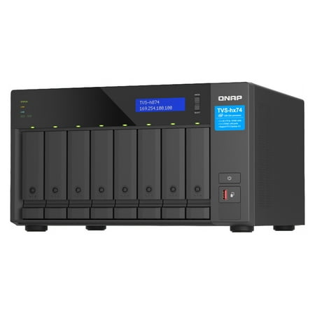 UPC: 0885022024711 | QNAP Ultra-High Speed 8 Bay NAS. Intel® Core™ i5-12400 6C/12T  32GB RAM DDR4 RAM  3.5 /2.5  HDD/SSD slot x 8  M.2 PCIe SSD Gen4 x 4 slot x 2  2.5GbE x 2  PCIe Gen4 slots  HDMI 1.4b  USB 3.2 Gen 2  250