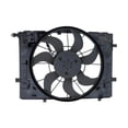 thumbnail image 4 of KarParts360 For Mercedes-Benz C300 2017-2023 Radiator And Condenser Fan | With One Big Fan | 2.0 Liter | Replacement For MB3115130 | 999061800, 999061100, 4 of 9