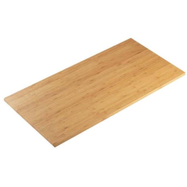 Cal Mil 1435-1248-60 12 x 48 in. Rectangle Bamboo Shelf - Beige