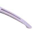 thumbnail image 3 of 12PCS Pinza para el cabello con pico de pato Antideslizante ABS Púrpura Pinza para el cabello con estilo sin costuras para barbería, 3 of 8