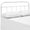 White, variant on Modway Serena Steel Metal Spindle Queen Headboard in Brown