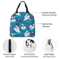 thumbnail image 4 of Easygdp Swan On The Pond Bolsa Térmica Premium - Tela Oxford Impermeable, Gran Capacidad, Bolsillo Frontal, Unisex para Trabajo, Escuela, Actividades al Aire Libre y Picnics, 4 of 8