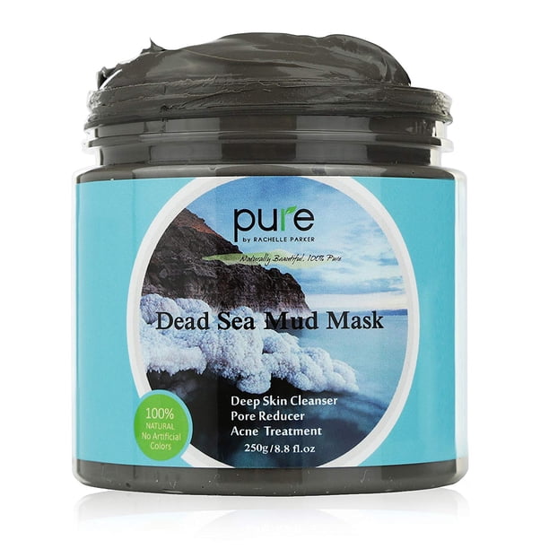 PURE Dead Sea Mud Mask for Face, Body/Hair, 100 Natural and Organic