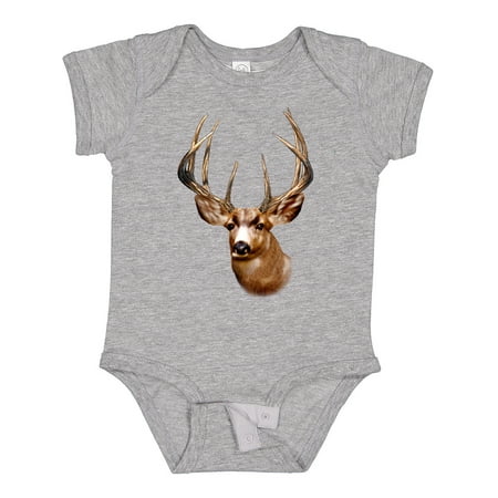 

Inktastic Deer Head Hunter Gift Baby Boy or Baby Girl Bodysuit