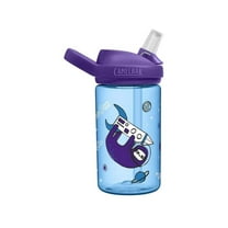 Camelbak Eddy  Kids 14oz Water Bottle with Flip Straw, Sloths in Space