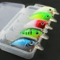 thumbnail image 1 of 5pcs Fishing Lures Hard Baits Crank Baits Crankbaits in Storage Box, 1 of 8