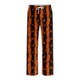 thumbnail image 4 of Gaexia Halloween Mens Pajama Bottoms Cotton Lounge Pants Funny Print Sleepwear Casual Home Trousers with Pockets, 4 of 7