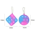 thumbnail image 2 of Mini Pop Toy, Keychain Pop Bubble Popping Sensory Toy, for Kids Adults (2pcs), 2 of 5