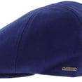 thumbnail image 6 of Walrus Hats Blue Luxe Grand Master Duckbill Cap – Classic 6-Panel Wool Blend Flat Cap – Suede Brim Underside & Soft Cotton Liner for Timeless Comfort, 6 of 7