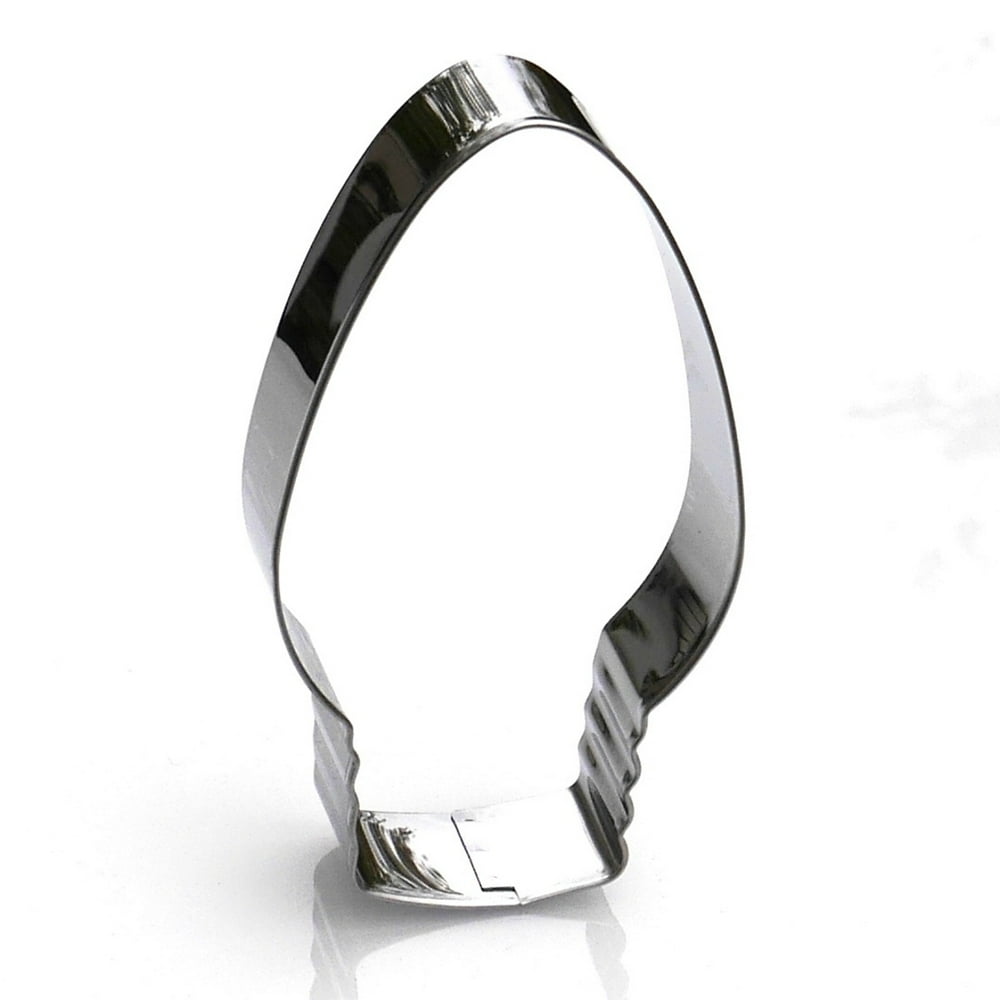 Christmas Light Bulb Cookie Cutter Stainless Steel