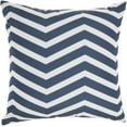 thumbnail image 2 of Mina Victory Aloha Indoor/Outdoor Ivory/Navy 20" x 20" Throw Pillow, 2 of 6
