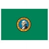 Valley Forge Washington State Nylon Flag 8.75 x 10.5in