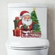 thumbnail image 5 of Pegatinas navideñas de gran tamaño, adornos navideños, decoración navideña para vidrio, pegatinas de ventana de doble cara con muñeco de nieve., 5 of 7