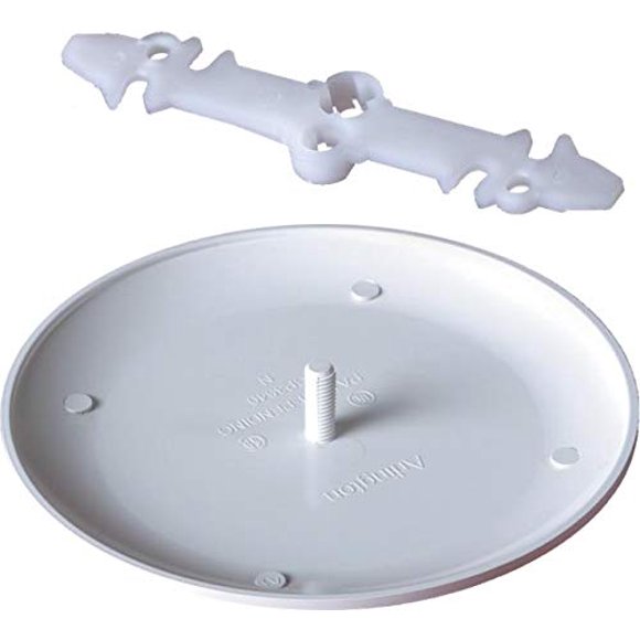 Cubierta para caja de techo Arlington CP3540 no metálica blanca