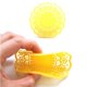 thumbnail image 3 of ColoMX 4 piezas lindo patrón de encaje hueco translúcido antideslizante con aislamiento redondo taza de silicona posavasos esteras almohadillas (amarillo), 3 of 8