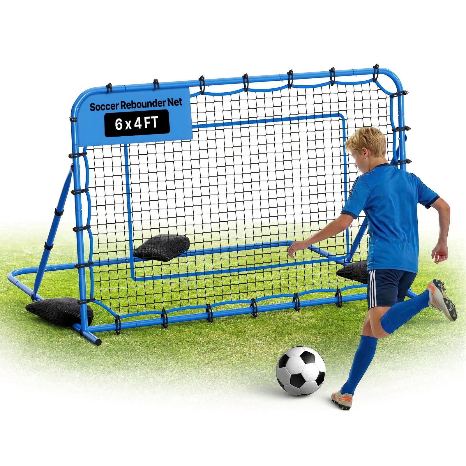 SKLZ Goalshot Soccer Goal Target Training Aide 24'x8' - Walmart.com