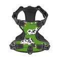 thumbnail image 4 of Lsque Cows With Calfs Green Dog Harness, No-Pull Pet Harness with 2 Leash Clips, Adjustable Soft Padded Dog Vest with Easy Control Handle for Large Dogs-Large, 4 of 9