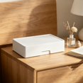 thumbnail image 6 of Fmbmuo Desk Storage Box With Lid , Reusable Card Storage Box Office Storage Boxes With Lids For Bathroom Bedroom Dorm Kitchen Door, 6 of 6