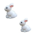 thumbnail image 1 of CEHVOM Craft Garden PVC Rabbit Miniatures 2.5x2cm Easter Day Clearance, 1 of 4