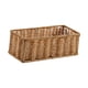 thumbnail image 4 of Cesta de mimbre de imitación perfecl organizador decorativo vintage M, 4 of 8