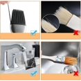 thumbnail image 5 of Basting Brush,Barbecue Basting Brushes, Silicone Heat Resistant Pastry Brushes with Premium Stainless Steel Handle for BBQ Grill Baking Kitchen 30cm, 5 of 5