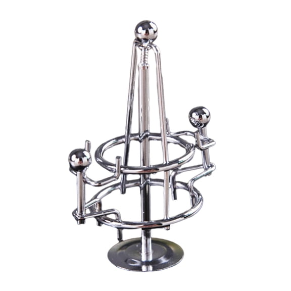Ruanlalo Mini Balancing Iron Men Toy Helicopter Weightlifter Horizontal Bar Guitar Man Physics Balance Toy Tumbler Kinetic Art Decompressive Desk Toy Home Office Decoration