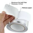 thumbnail image 3 of BOMEI PACK Adhesive Aluminum Foil Heat Shield Tape Barrier 2 in x 66 ft, Fiberglass Thermal Insulation Reflective Material High Temp Protection, 3 of 6