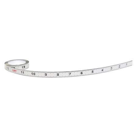 PRO TAPE 1/2"X12' BENCHTAPE MEASURE READS R-L