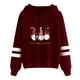 thumbnail image 1 of WILLBEST Sudaderas Mujer Ms Christmas Printing Chaqueta con Capucha de Manga Larga XX-Grande, 1 of 2