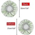 thumbnail image 2 of 2pcs Shower Cap Bathing Cap Waterproof Shower Cap Elastic Waterproof Shower Caps -Ao, 2 of 3