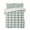 Grayish Green, variant on Quilts Full Size, Yellow Gradient Soft Comforter Bedding Set for Bed, Farm Plaid Buffalo Checkered Gingham Lightweight Quilted Bedspread with Pillow Cover(2 Pieces) for All Season, 78x90 Inch