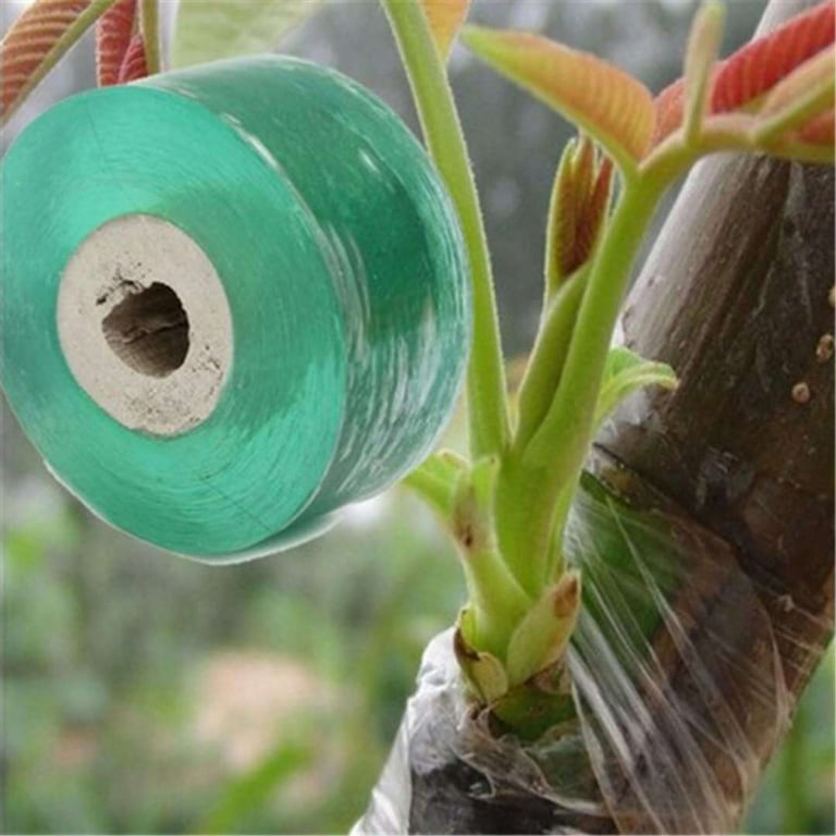 Prudiut 300 Ft Plant Tape 1/2 Stretch Garden Tape Sturdy Plant Ribbon  Nursery Tree Tape Support for Indoor Outdoor Patio Plant, Tree, Vegetables