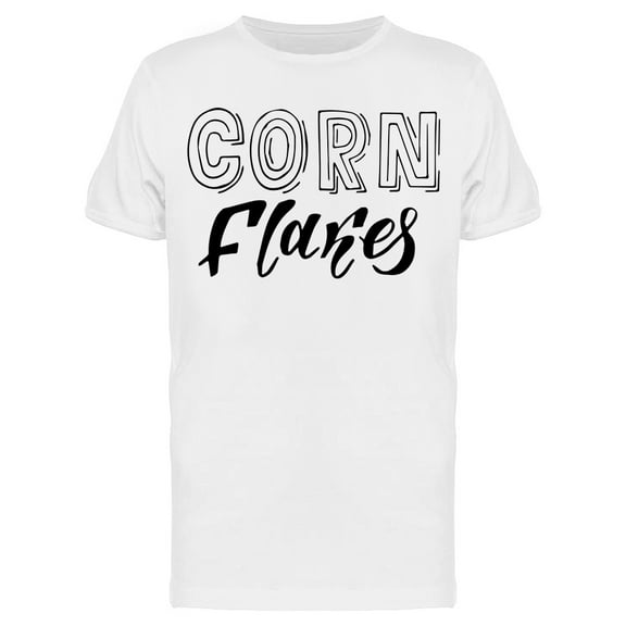 Corn Flakes Graphic T-Shirt Men -Image by Shutterstock, Male 3X-Large